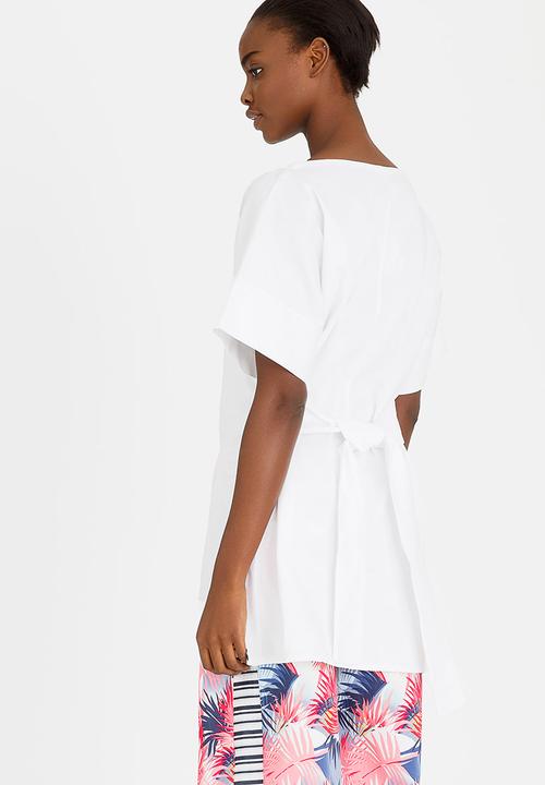 T_niche - Anuta Tunic White