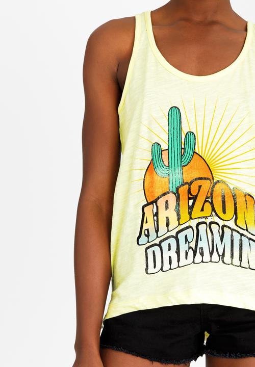 Brave Soul - Arizona Dreaming Tank Yellow