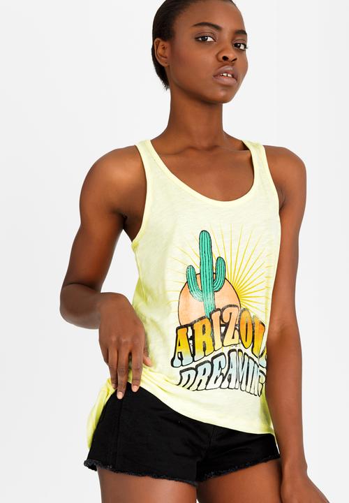 Brave Soul - Arizona Dreaming Tank Yellow