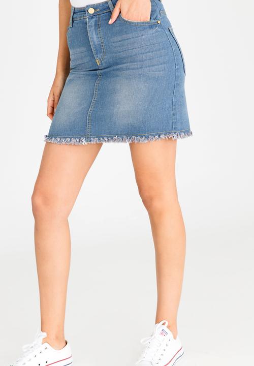 Rip Curl - Nellie Denim Skirt Mid Blue