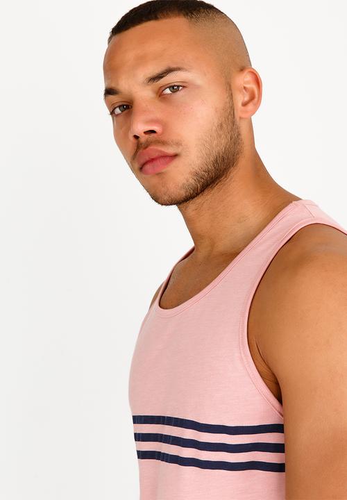 STYLE REPUBLIC - Mr Wedel Printed Vest Pale Pink