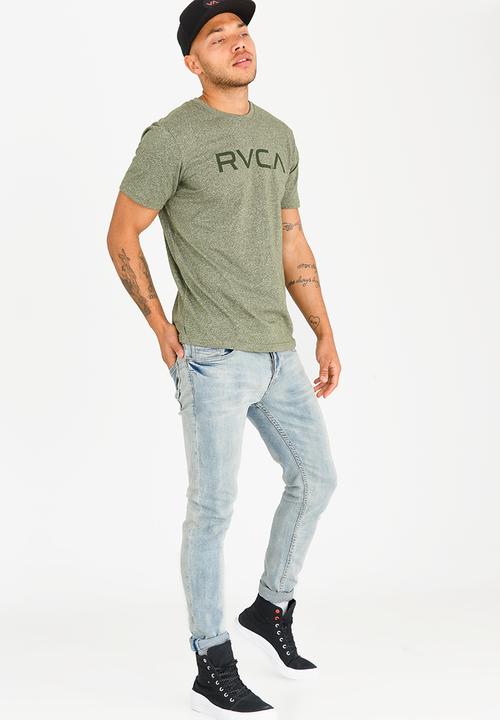 RVCA - Big RVCA Tee Khaki Green