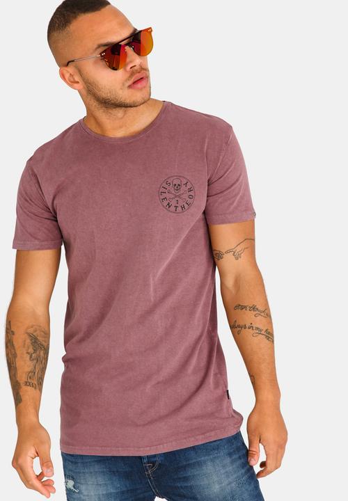 Silent Theory - Expiration Tee Burgundy