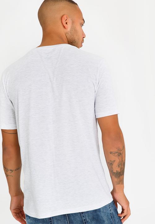 Quiksilver - Line Folk Crew Neck Tee Grey