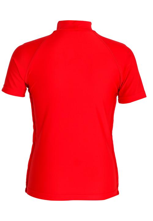 Quiksilver - Natural Protection Boys Rashie Red