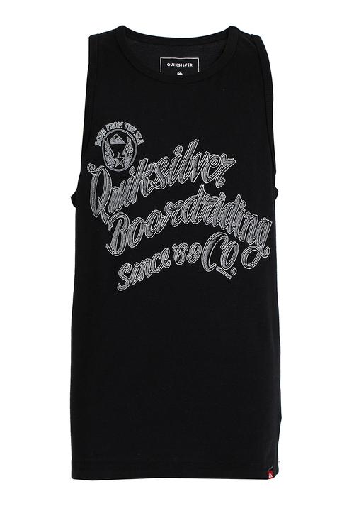 Quiksilver - Twilight Zone Boys Vest Black