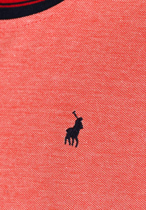 POLO - Pique SS Crew Neck Orange