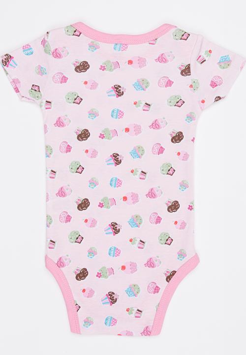 Pop Candy - Printed Bodysuit Multi-colour
