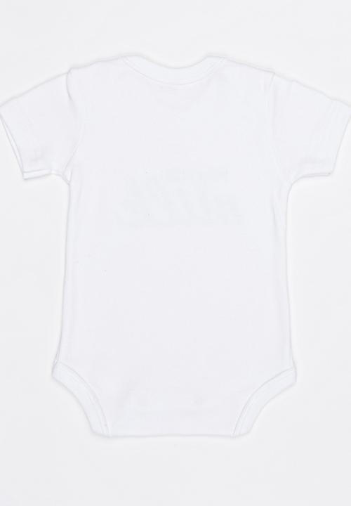 Funky Shop - Slogan Baby Grow White