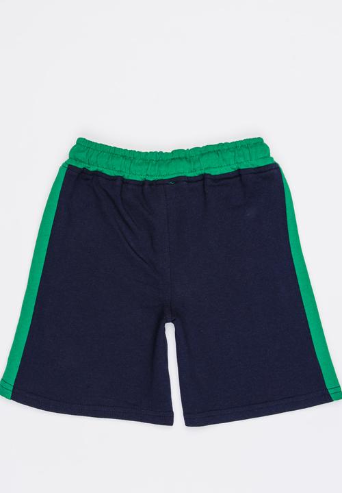 Twin Clothing - Boys Unbrushed Fleece Shorts Multi-colour