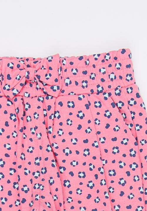 Pop Candy - Printed Joggers Mid Pink