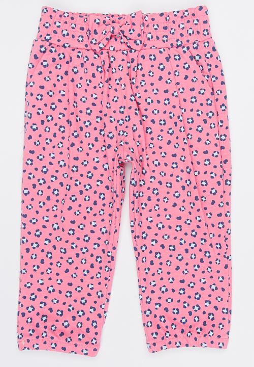 Pop Candy - Printed Joggers Mid Pink