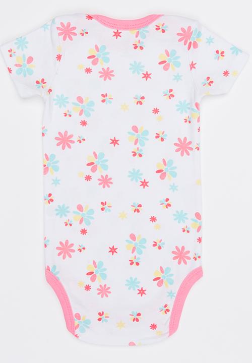 Pop Candy - Printed Bodysuit Multi-colour