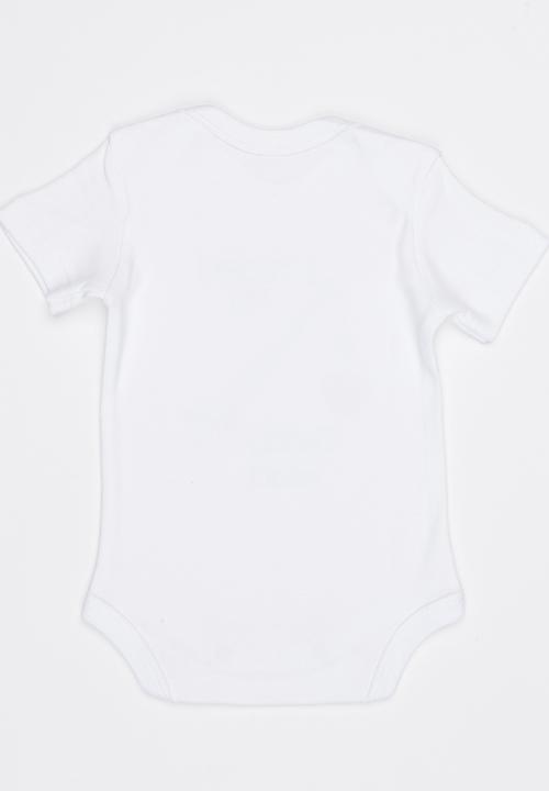 Funky Shop - Slogan Baby Grow White