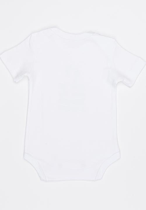 Funky Shop - Slogan Baby Grow White