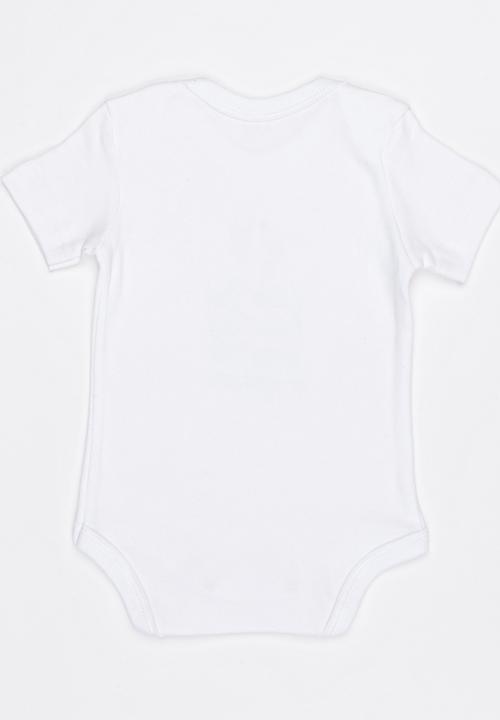 Funky Shop - Slogan Baby Grow White