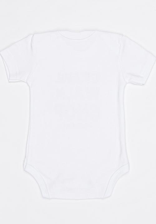 Funky Shop - Slogan Baby Grow White
