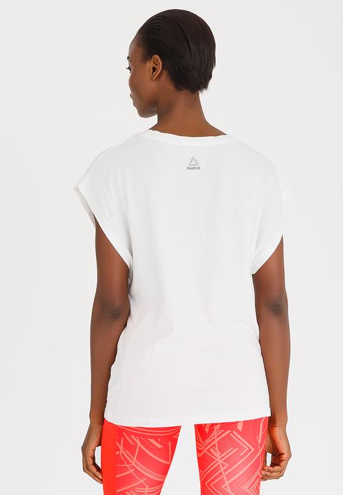 Reebok - Training Cap Sleeve Tee Cream