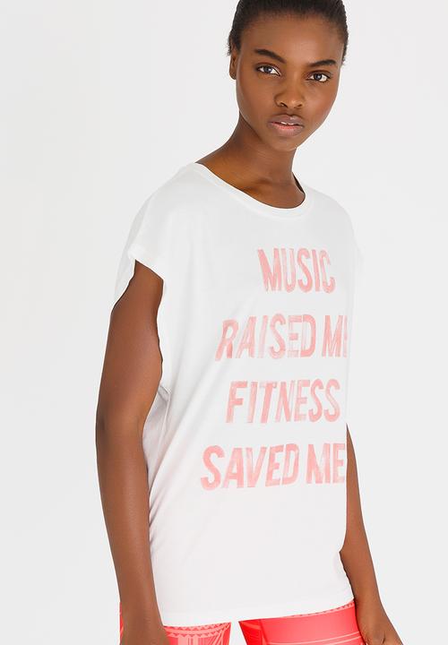 Reebok - Training Cap Sleeve Tee Cream