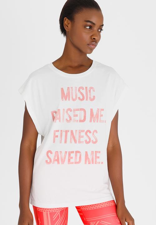 Reebok - Training Cap Sleeve Tee Cream