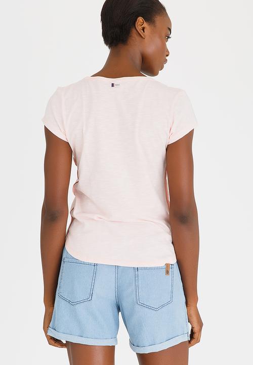 Roxy - Fringe Tee Pale Pink