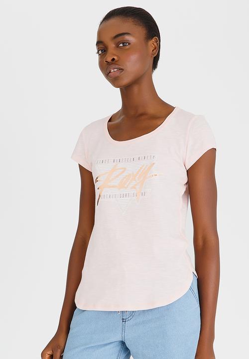 Roxy - Fringe Tee Pale Pink