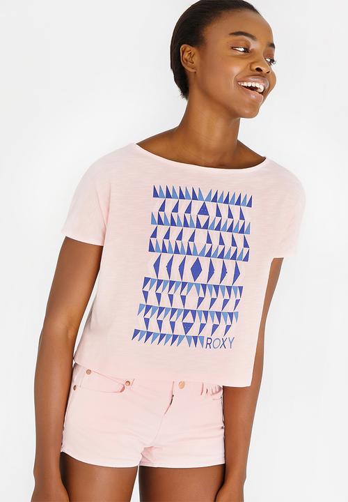 Roxy - Zip Crop Top Multi-colour