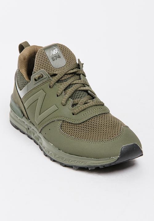 New Balance  - 574 Sport Sneakers Khaki Green
