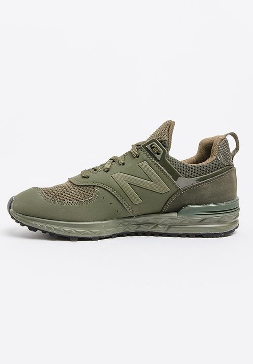 New Balance  - 574 Sport Sneakers Khaki Green