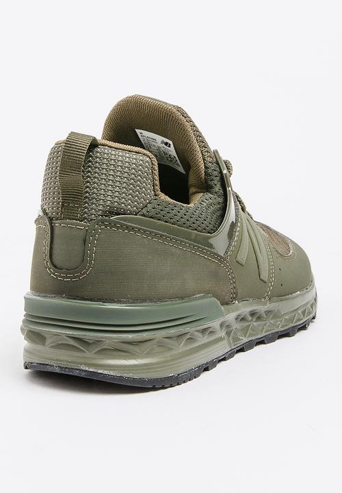 New Balance  - 574 Sport Sneakers Khaki Green