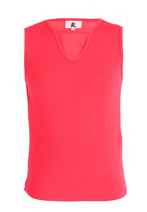 Rebel Republic - V-neck Knit Top Coral