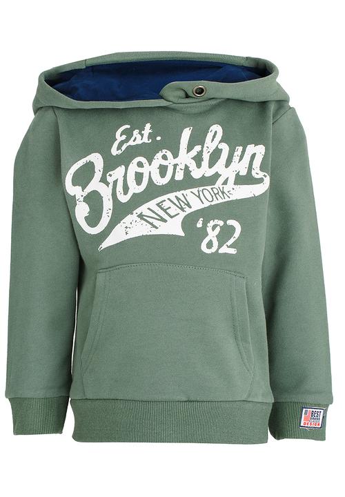 Pop Candy - Printed Hoodie Dark Green