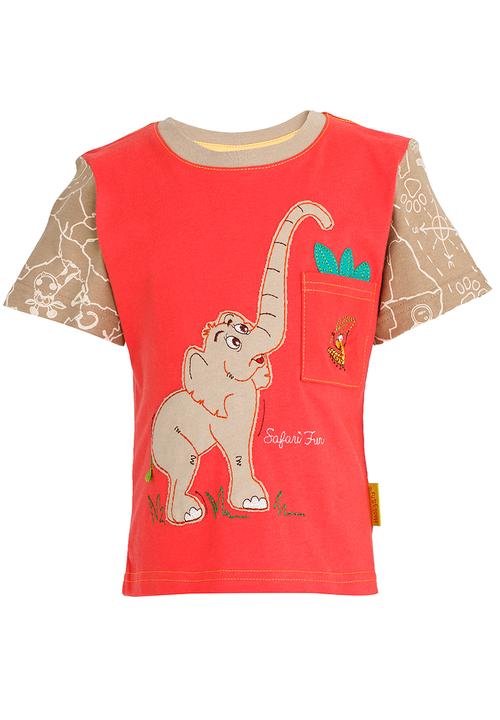 Hooligans - AS Munching Ellie Tee Multi-colour