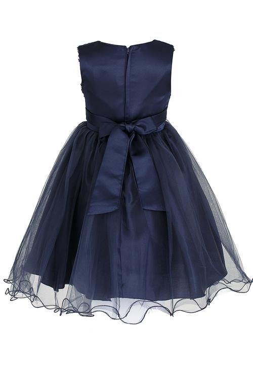 Pop Candy - Sequin Tulle Dress Navy