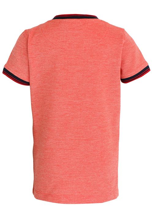 POLO - Pique SS Crew Neck Orange