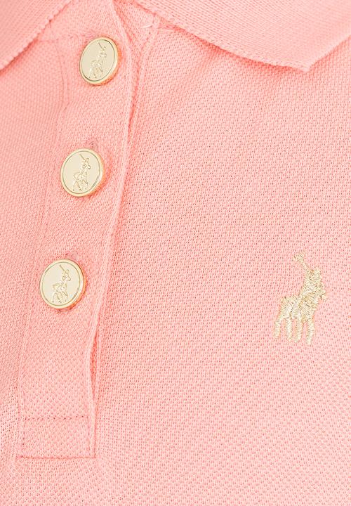 POLO - Nina SS Golfer Pale Pink