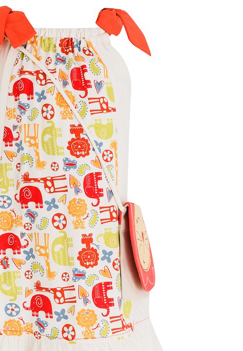 Hooligans - Cute Pie Lion Dress Multi-colour
