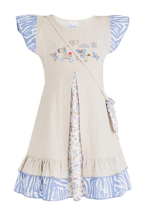 Hooligans - Merry Africa Dress Multi-colour