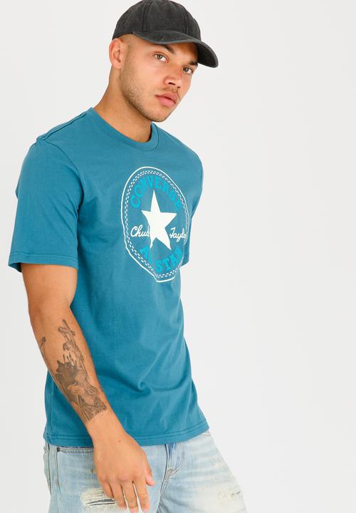 Converse - Chuck Patch  Crew Neck Tee Mid Green