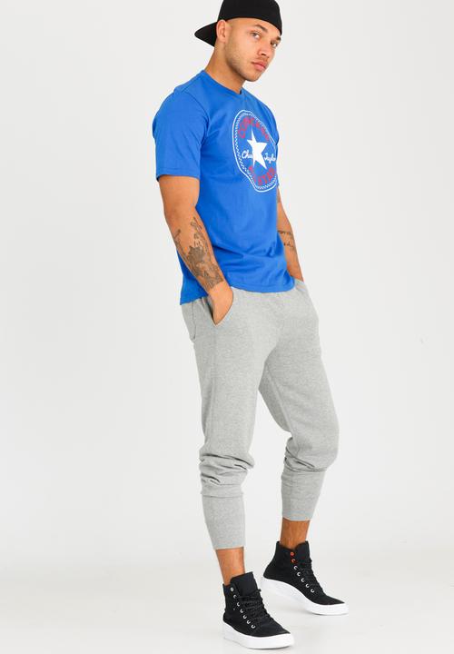 Converse - Chuck Patch  Crew Neck Tee Blue