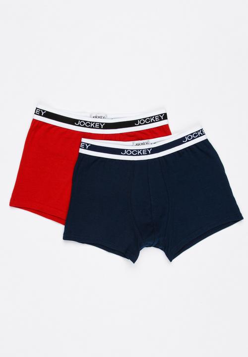 Jockey - 1 PK Boys Woven Boxer Multi-colour