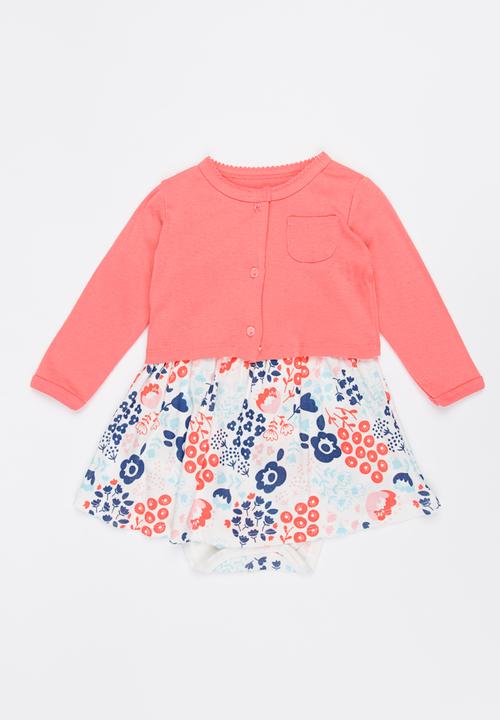 Pop Candy - Romper Dress Set Multi-colour