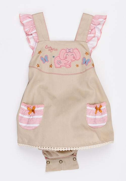 Hooligans - Frilly Bum Infant Set Multi-colour