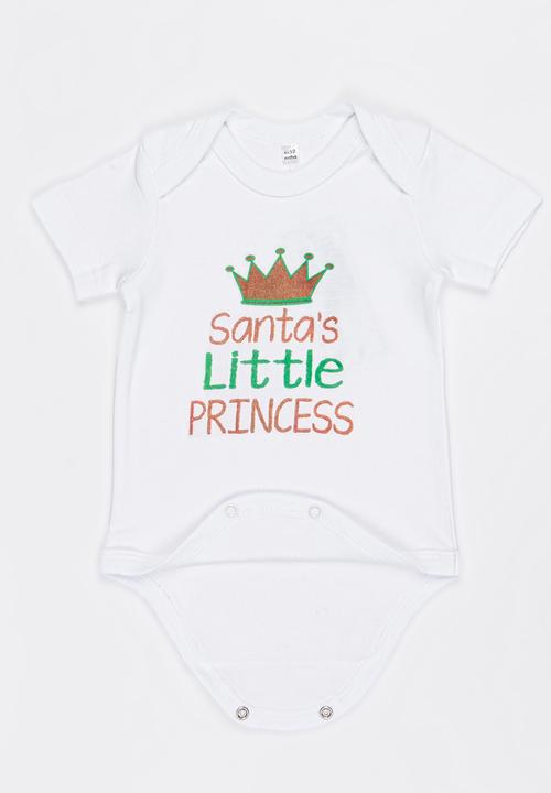Funky Shop - Slogan Baby Grow White