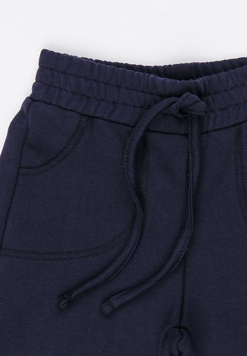 See-Saw - Knit Pull On Shorts Navy