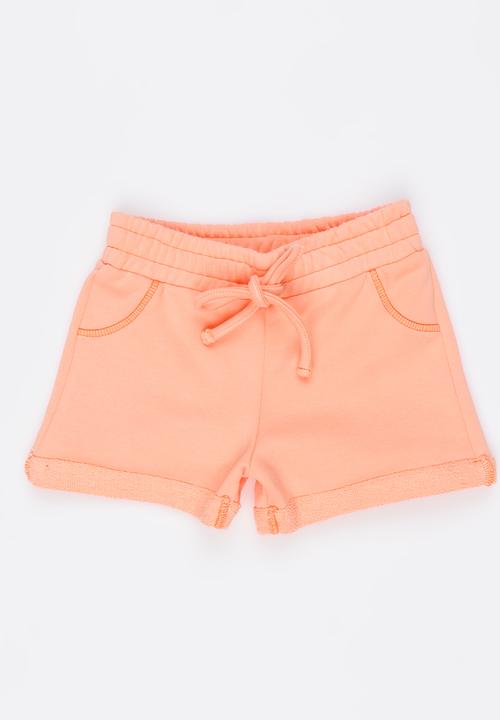 See-Saw - Fleece Shorts Peach