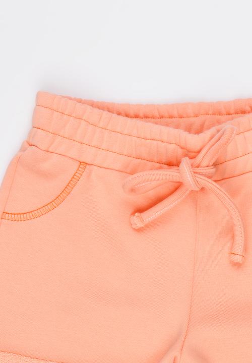 See-Saw - Fleece Shorts Peach