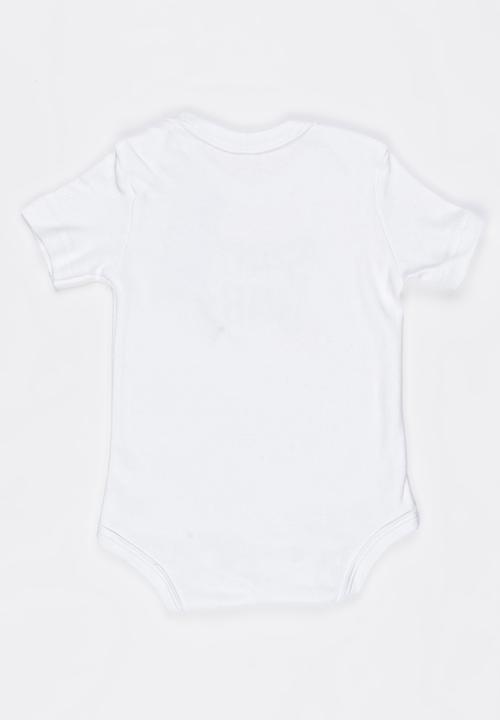 Funky Shop - Slogan Baby Grow White