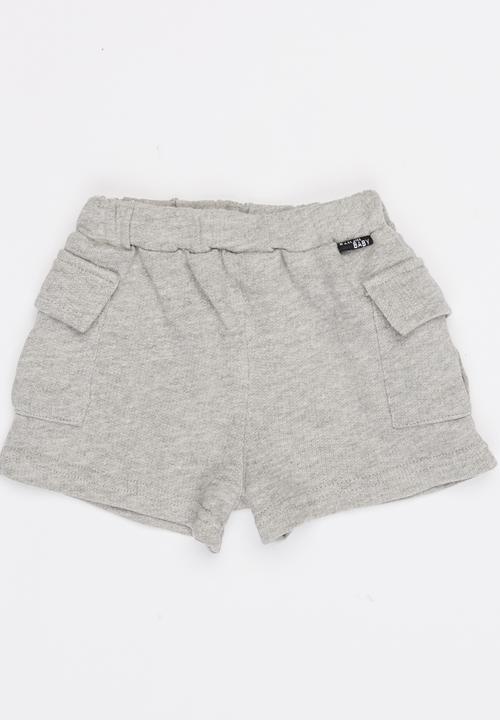 Pop Candy - Boys Shorts Grey