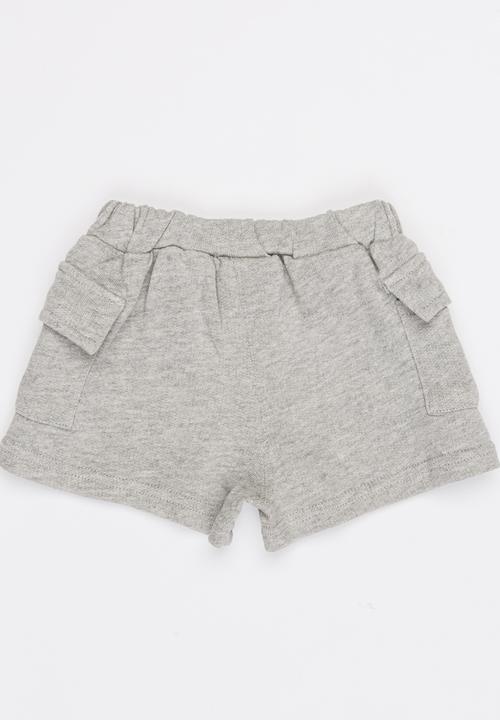 Pop Candy - Boys Shorts Grey